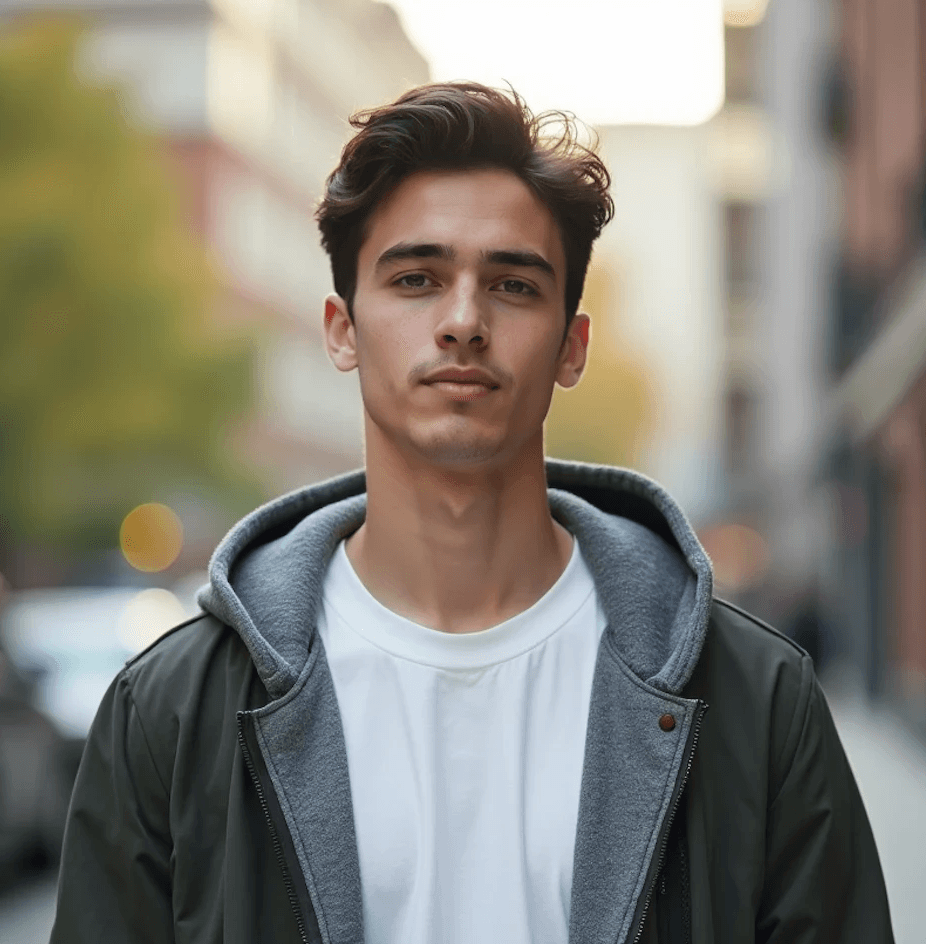 image face man